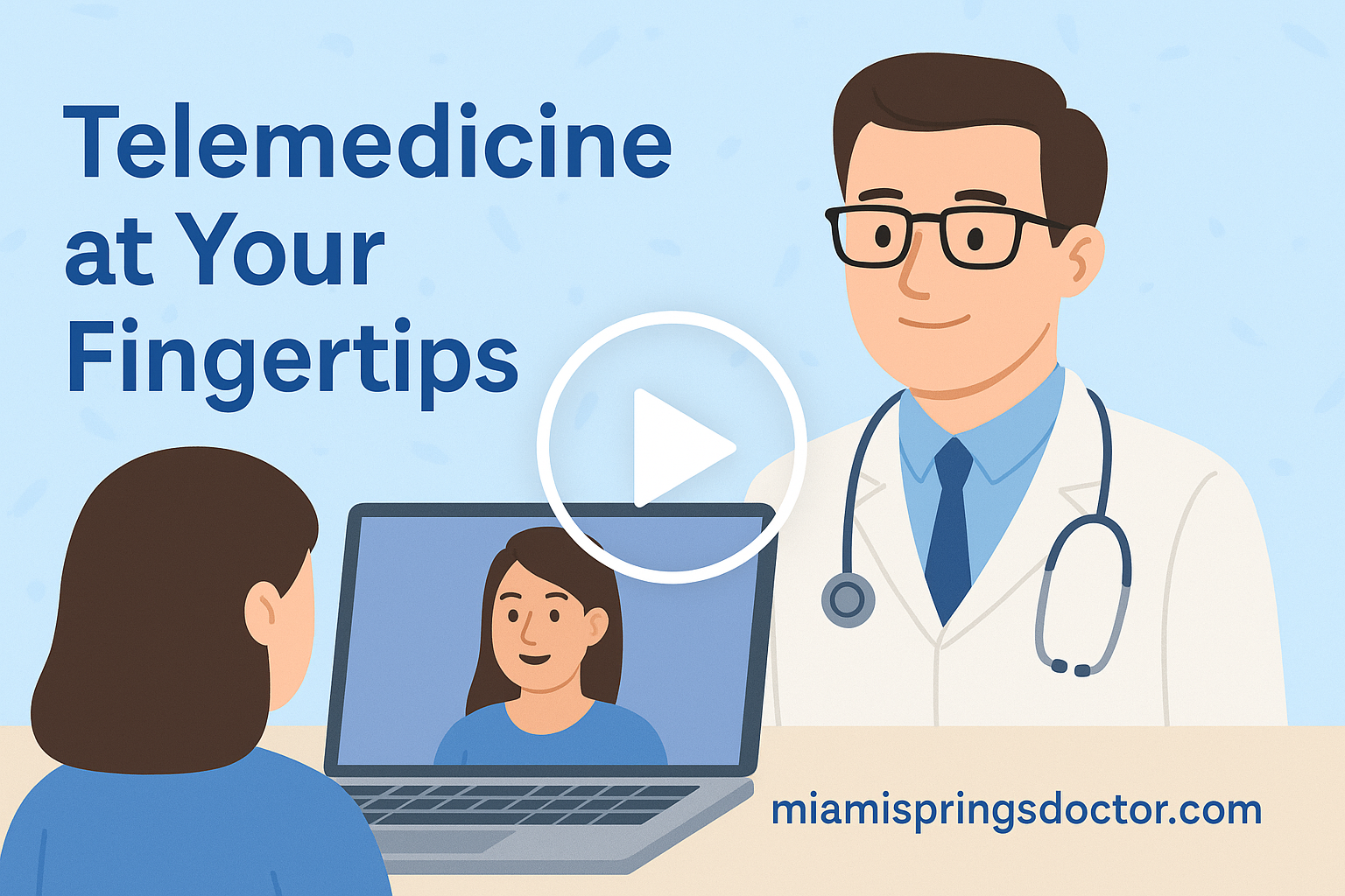 CIMA Med Center Telemedicine Illustration