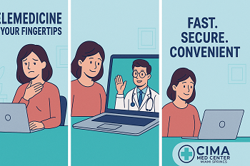 CIMA Med Center Telemedicine Illustration